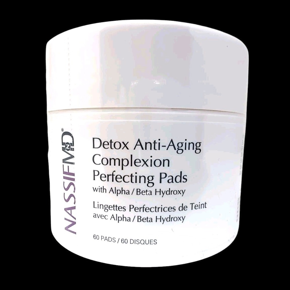 NassifMD‎ Dermaceuticals Detox Pads 60 count Brand New Sealed